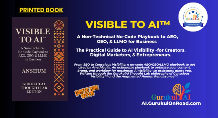 VISIBLE TO AI™ Playbook to AEO GEO & LLMO for Business