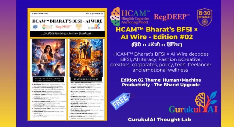 HCAM Bharat BFSI AI Wire Vol 1 Ed 2 – Human+Machine PDF