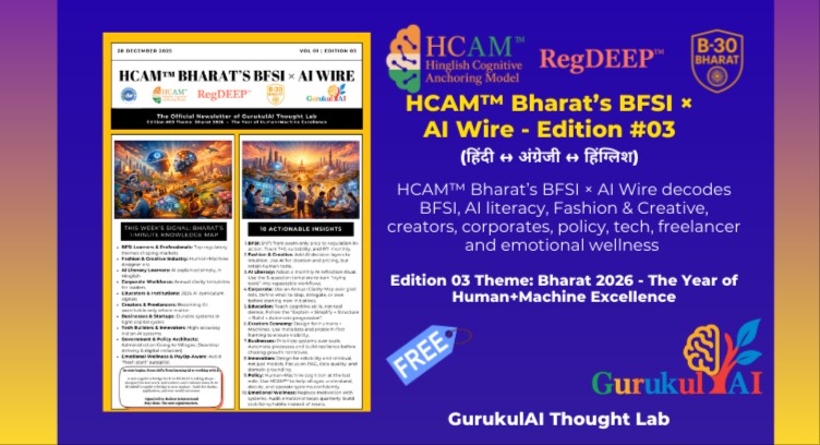 HCAM Bharat BFSI AI Wire Vol 1 Ed 3 – Human+Machine PDF