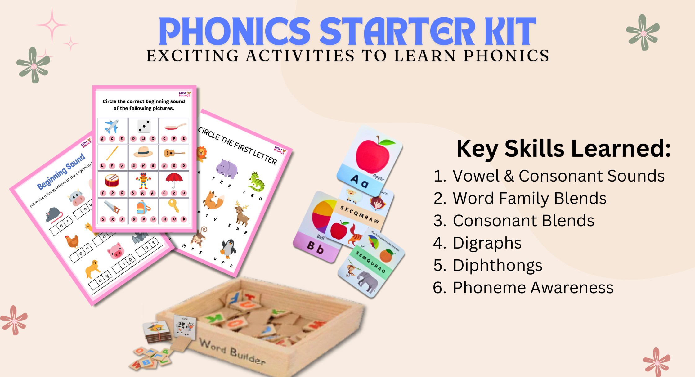PHONICS STARTER KIT (AGE 3+)