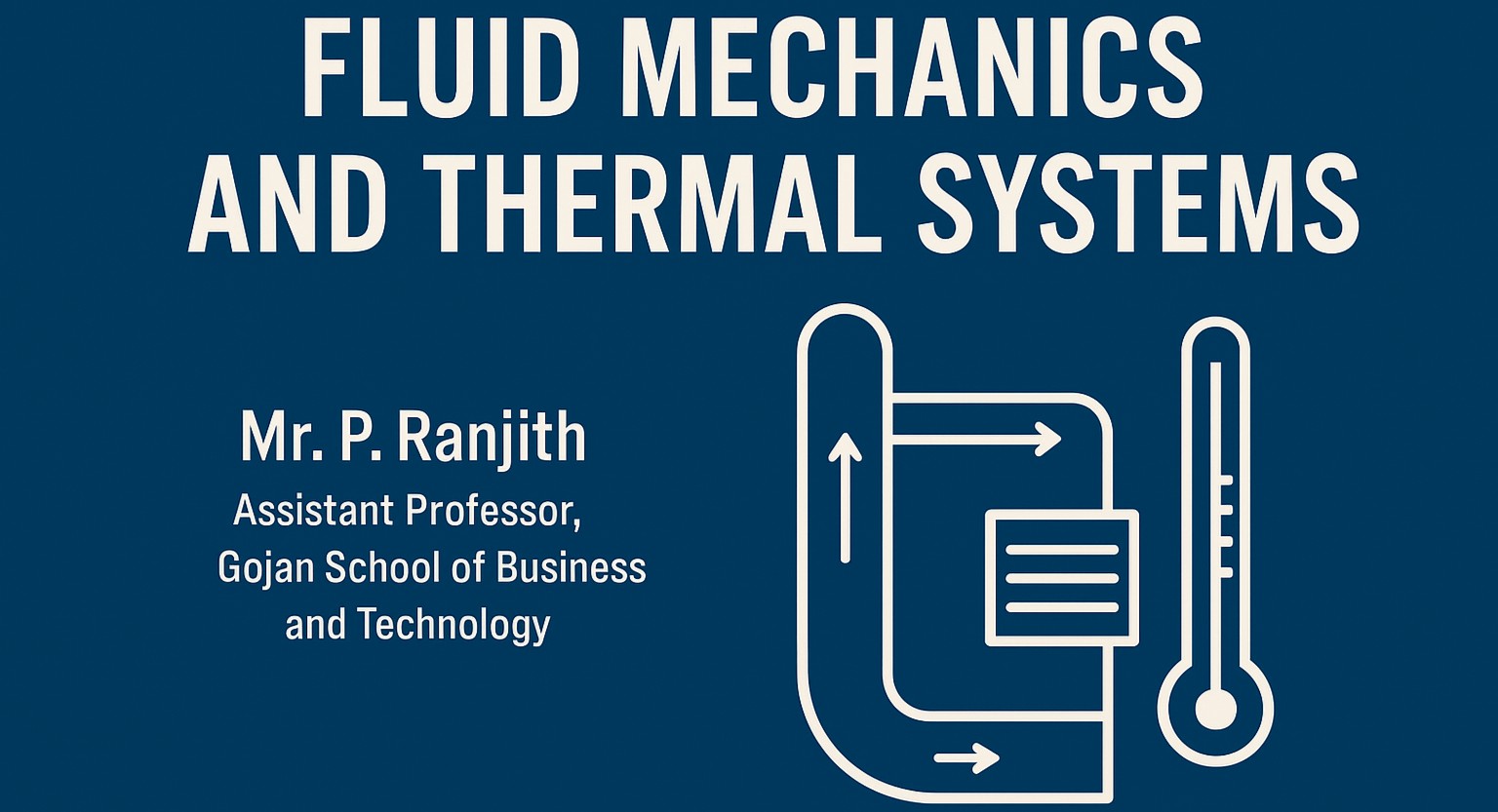 FLUID MECHANICS AND THERMAL SYSTEMS