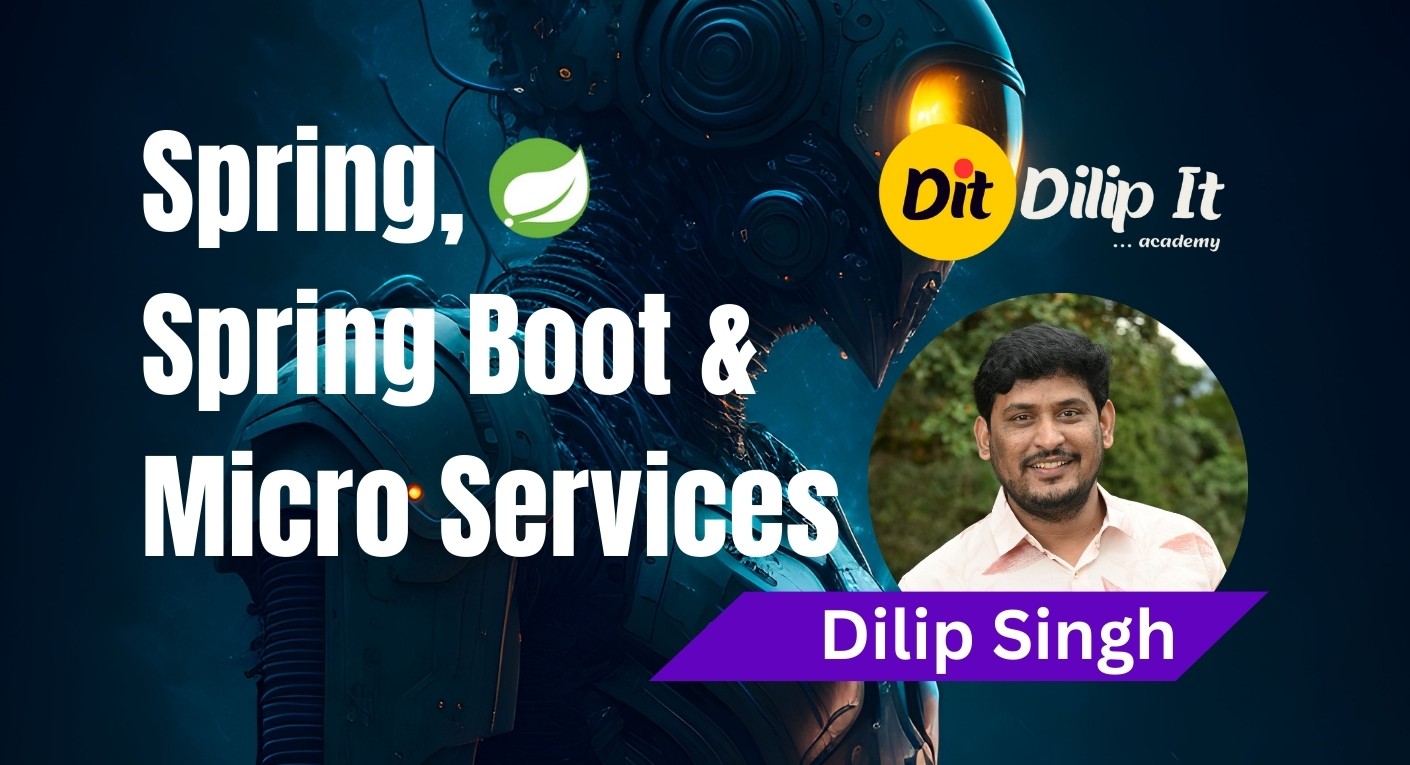 E-BOOK : Spring, Spring Boot & Micro Services Material