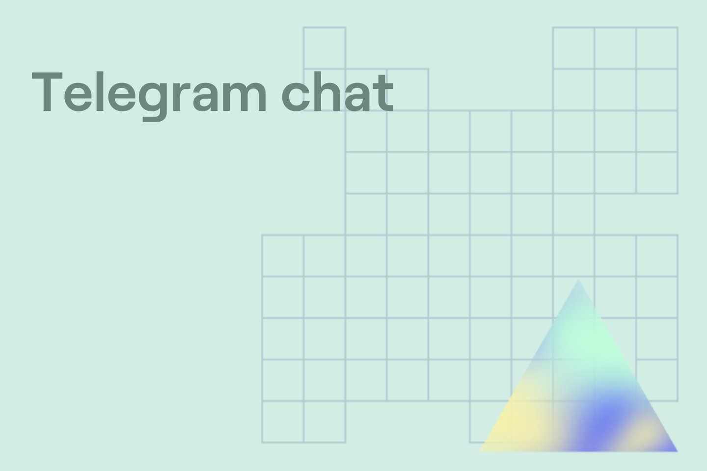 Telegram chat
