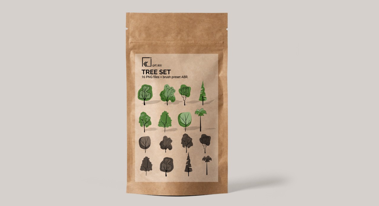 Tree Set (Elevation View)