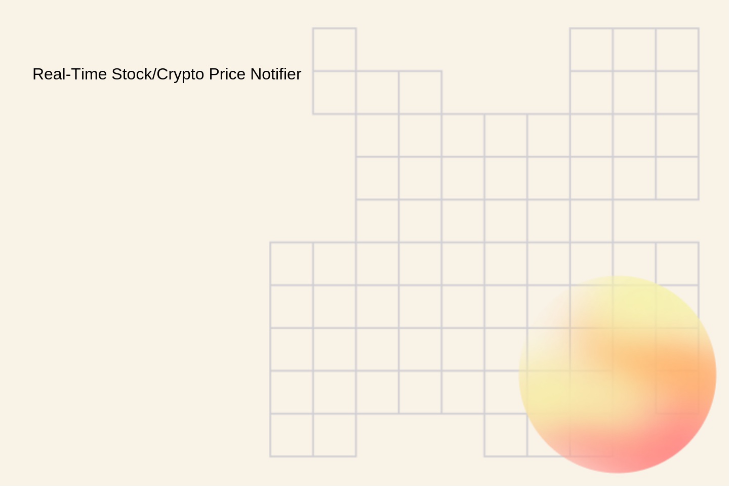 Real-Time Stock/Crypto Price Notifier