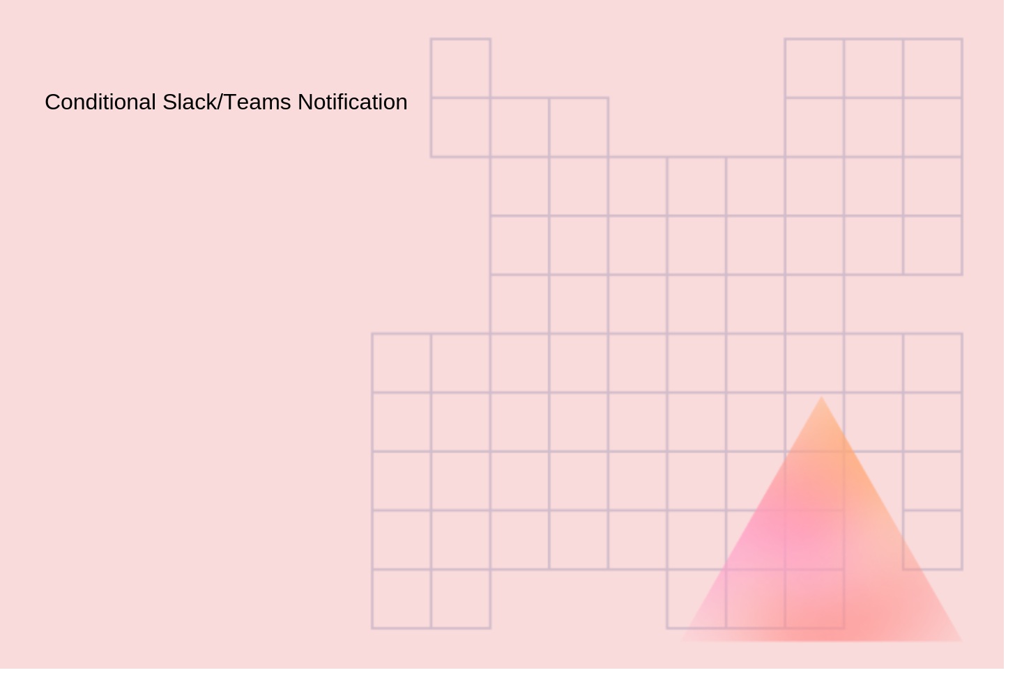 Conditional Slack/Teams Notification