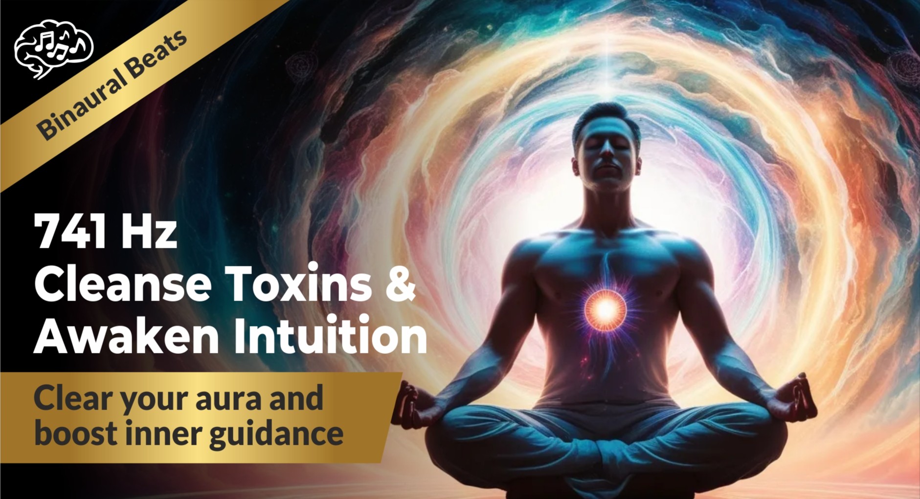 741Hz Solfeggio Binaural Beats (Use head phone only)