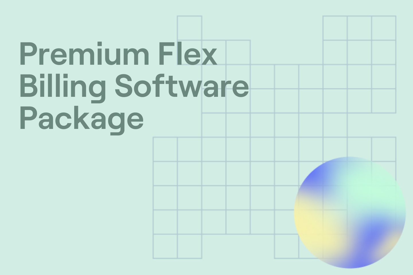 Premium Flex Billing Software Package