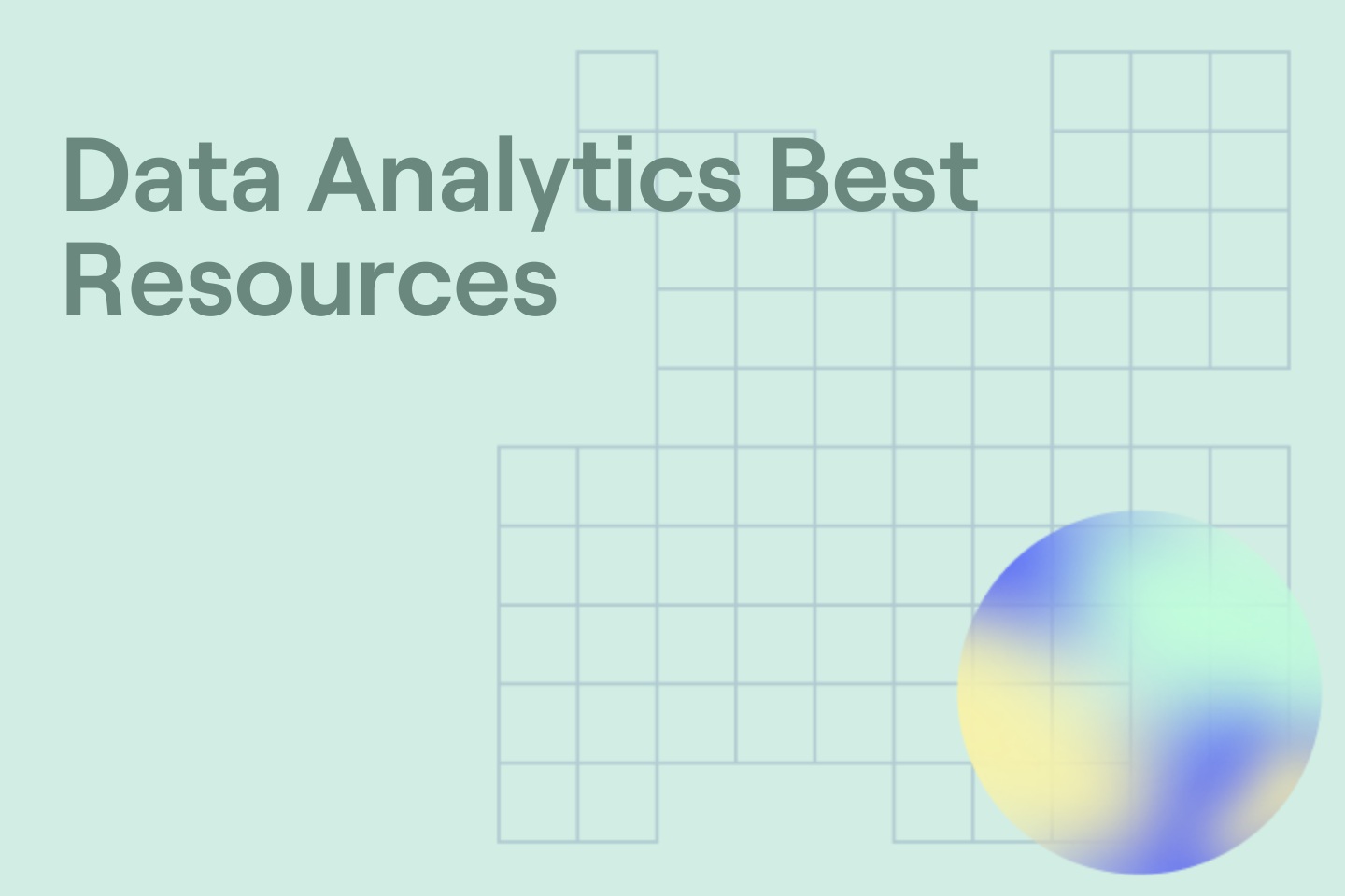 Data Analytics Best Resources