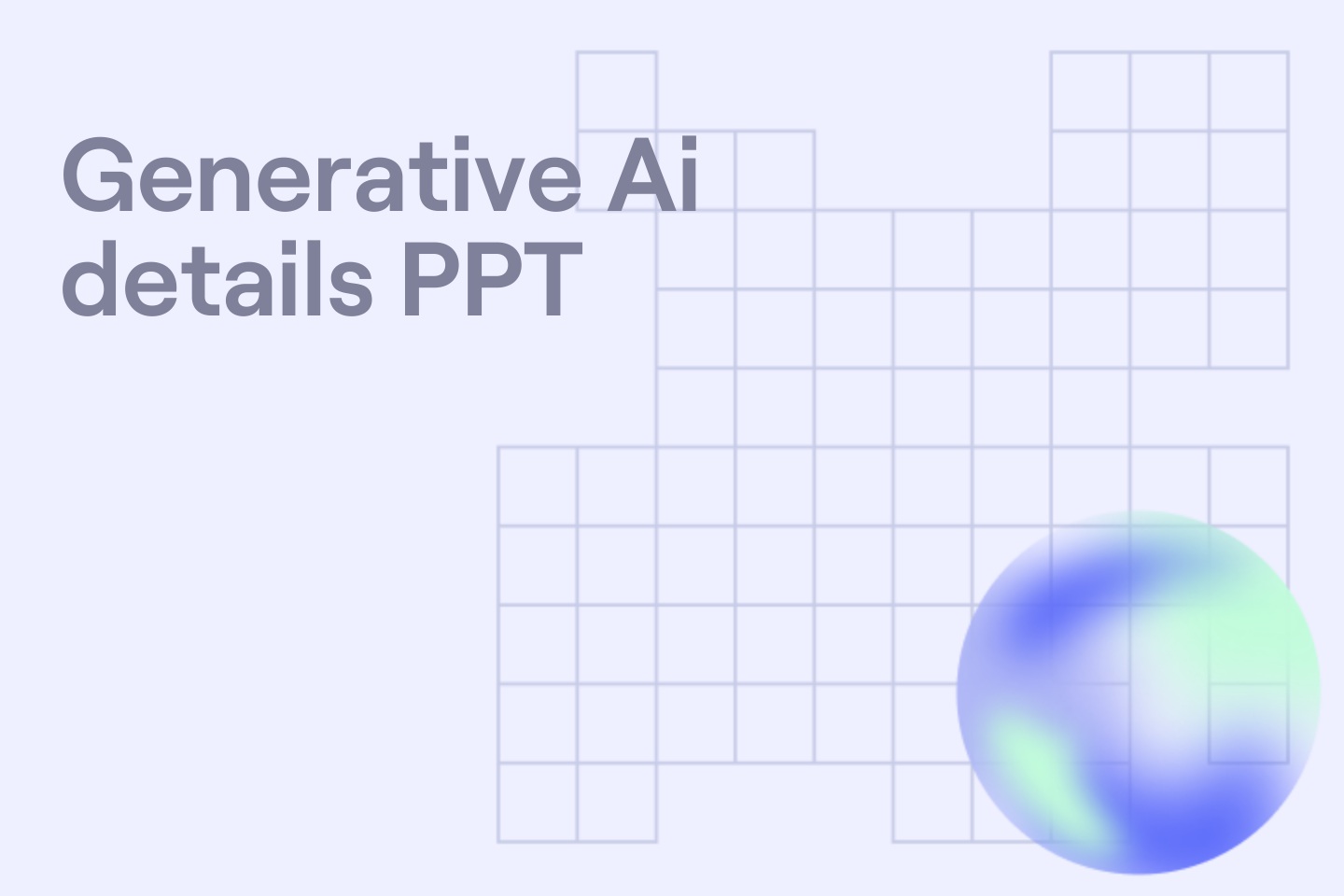 Generative Ai details PPT