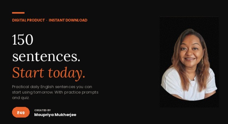 150 Daily English Sentences You Can Start Using Today