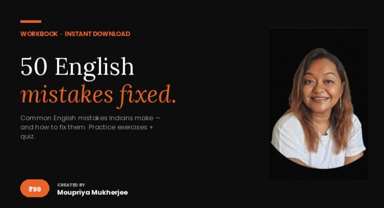 50 Common English Mistakes Indians Make — Fix Now