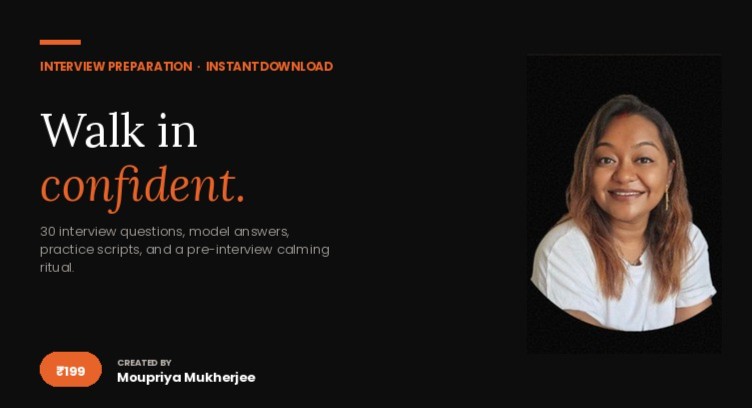 Interview Confidence Kit — 30 Questions Answered