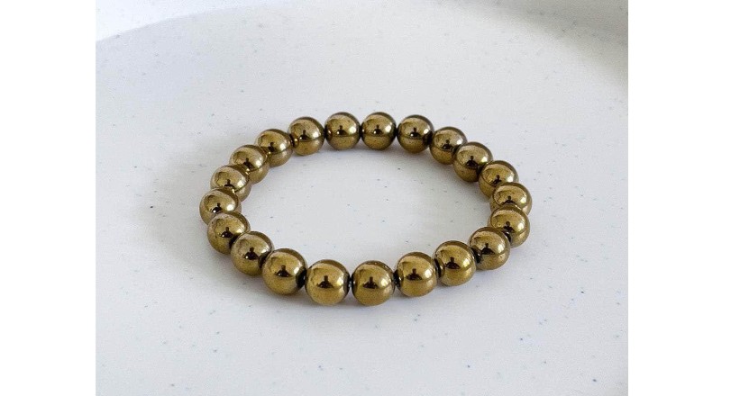 Pyrite Bracelet (8mm)
