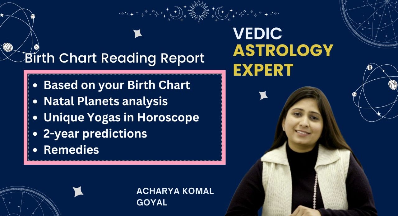 Birth chart reading report with 2-year predictions