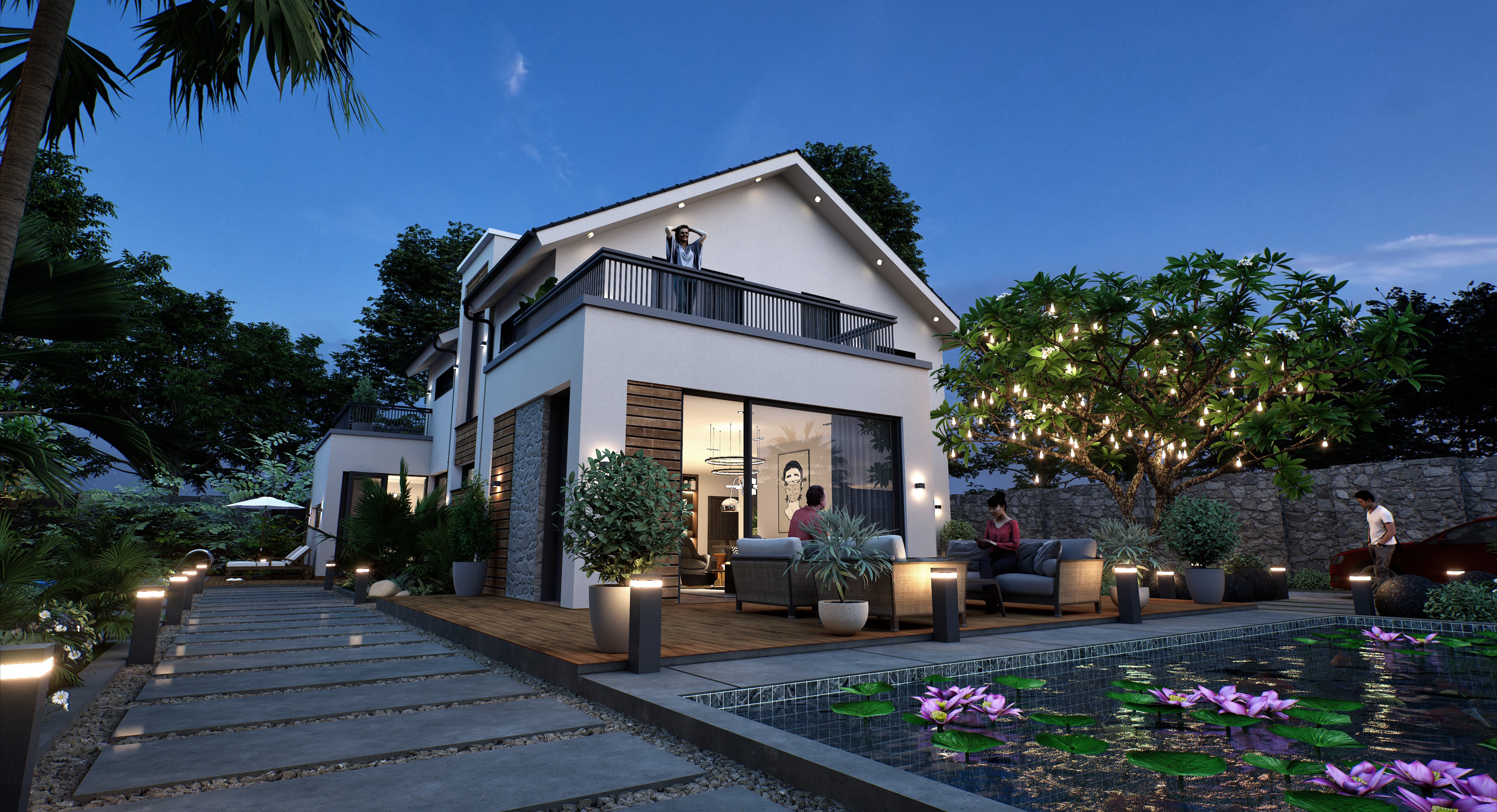 FULL HOUSE NIGHT BAKED LIGHTING UNREAL ENGINE DEMO EXE