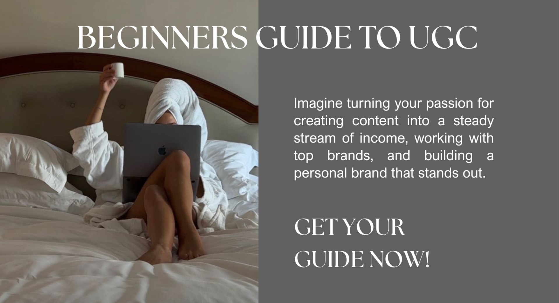 UGC STARTER KIT : Beginners guide to content creation