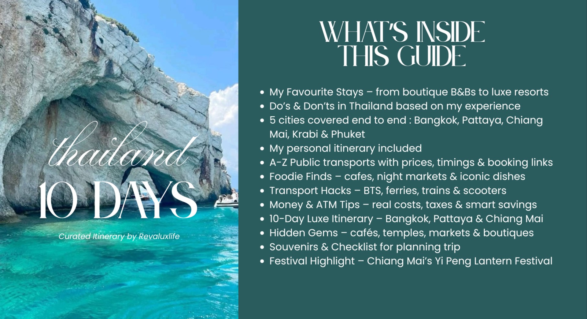 The Ultimate Thailand Guide (Stay • Eat • Explore)