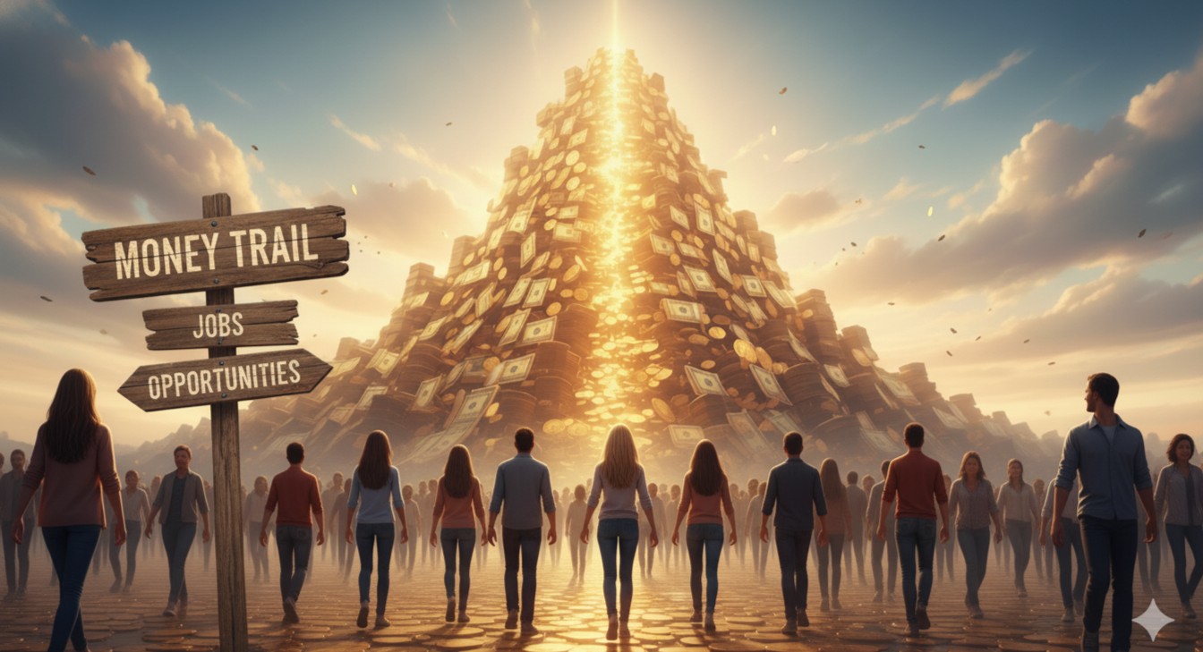 How To Follow the Money Trail to Your Next Job!