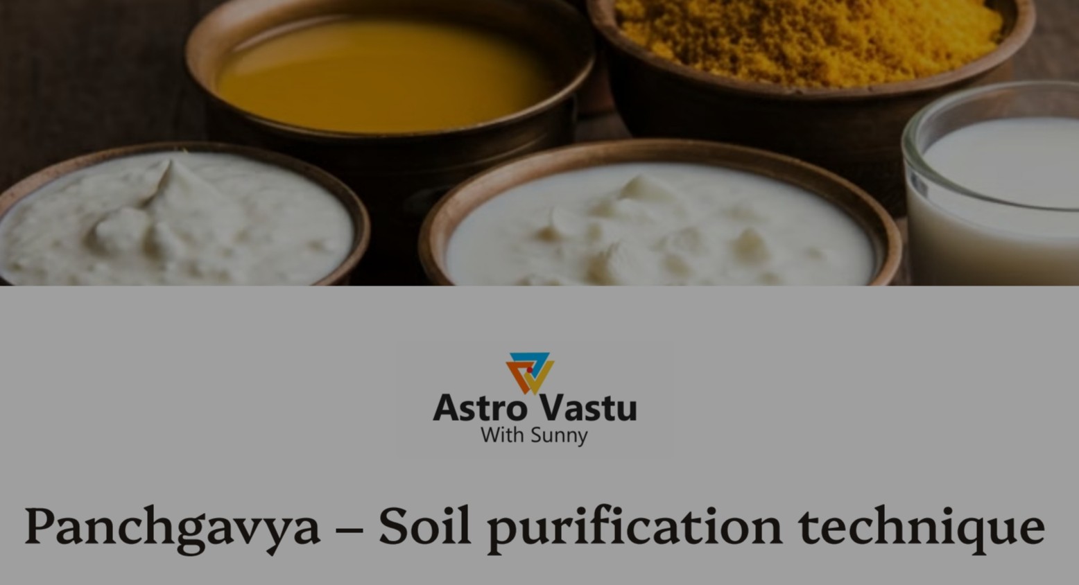 Panchgavya - “Super Se Upar” Land Purification Method!