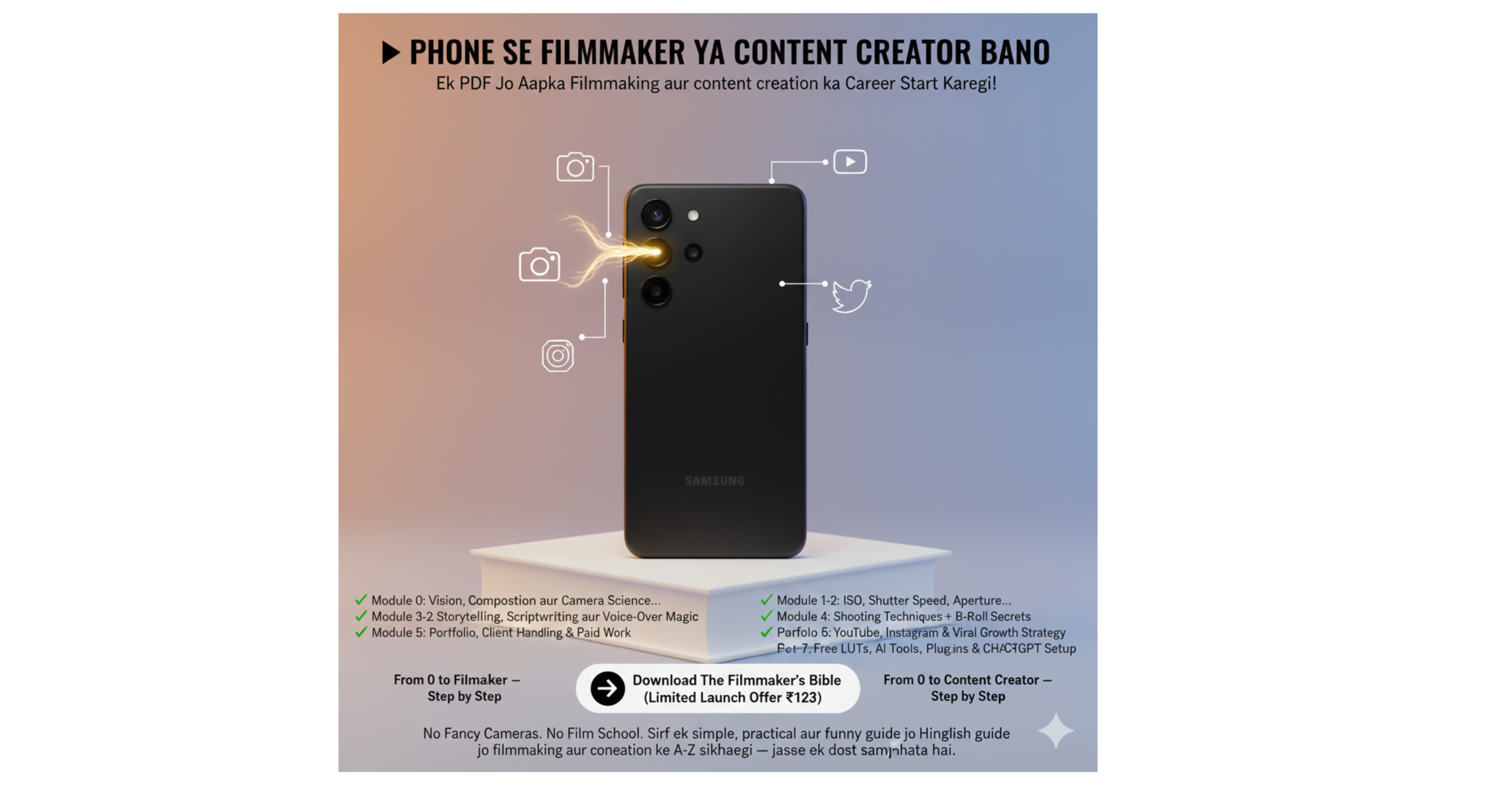 Filmmaking & Content Creation Seekho