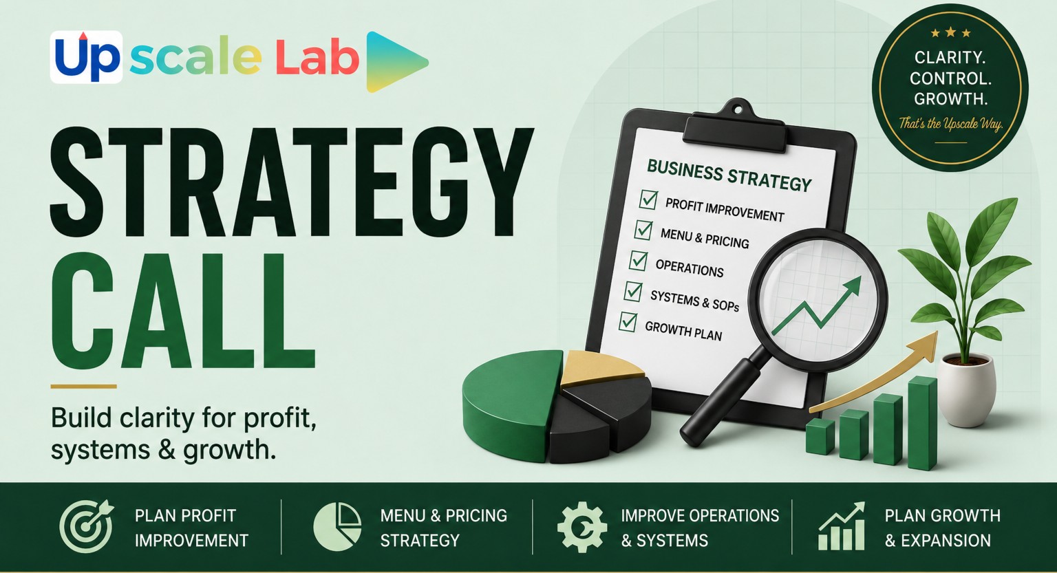 Upscale Lab Strategy Call