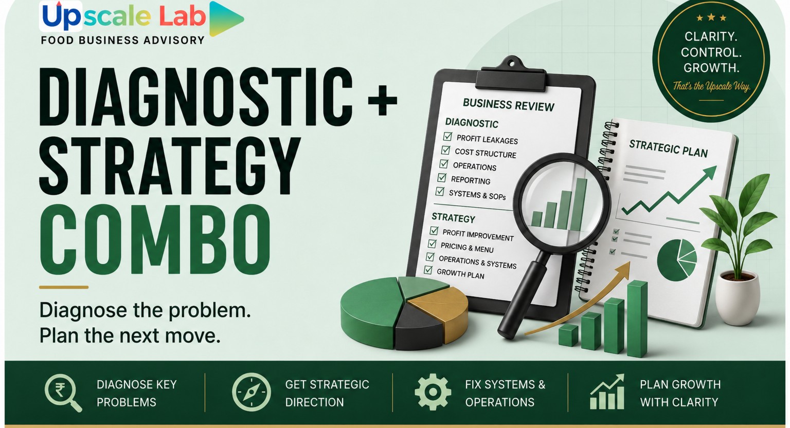 Upscale Lab Diagnostic + Strategy Combo
