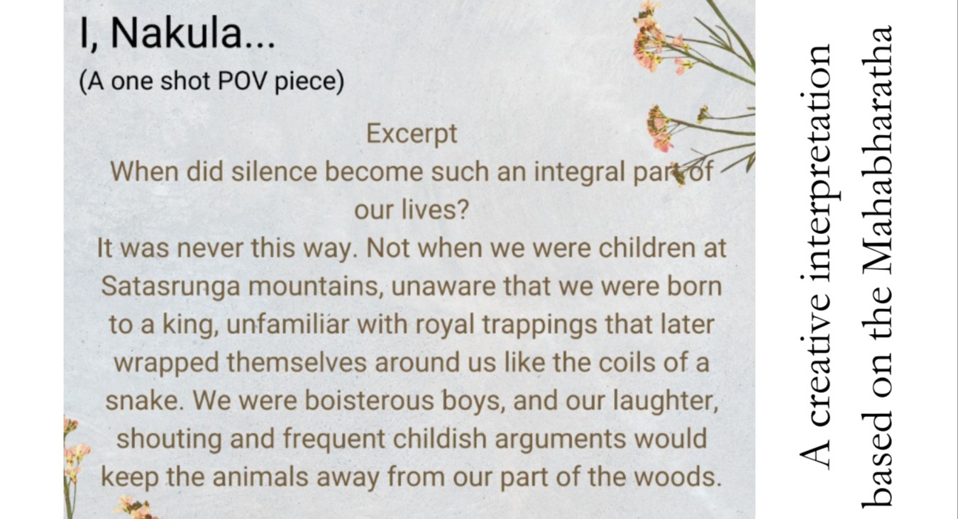 I, Nakula- Silence