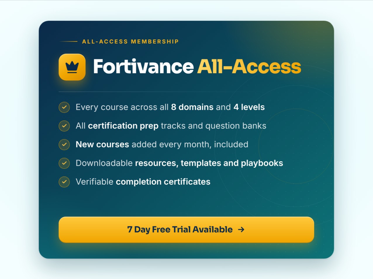 All Access Membership