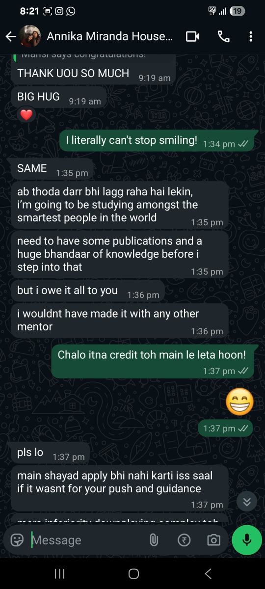 Testimonial of Kamya Kalra studying in King's College London