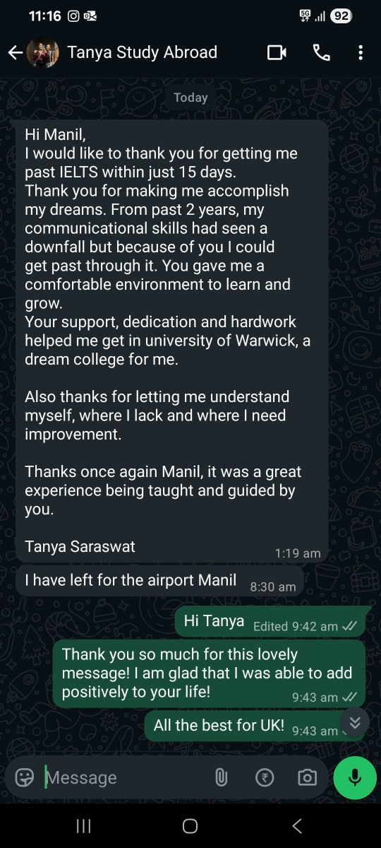 Testimonial of Kamya Kalra studying in King's College London