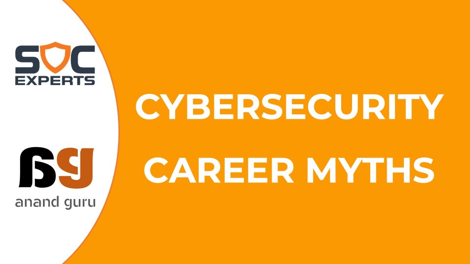SOC Experts Cybersecurity Career Myths