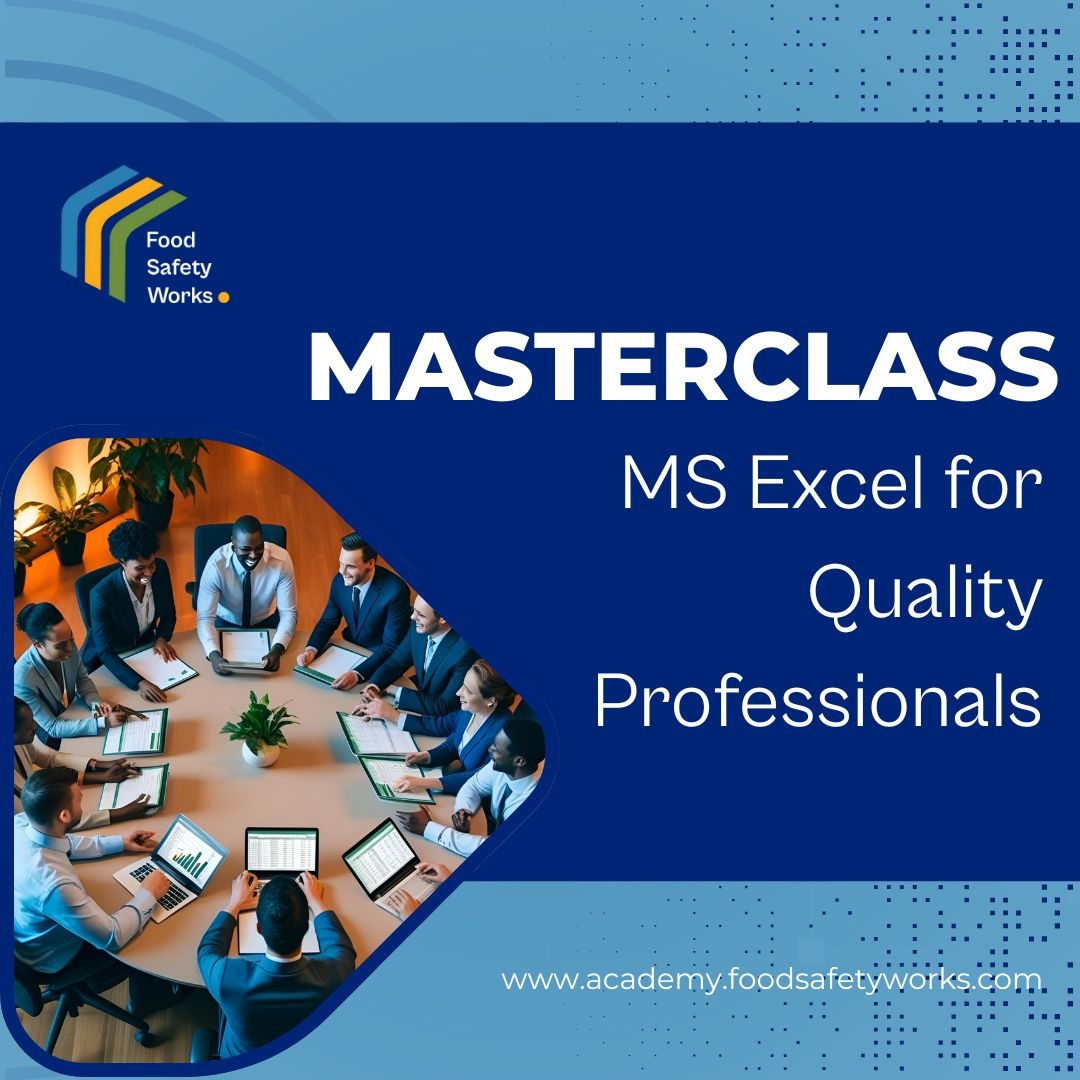 MS Excel for Quality Professionals
