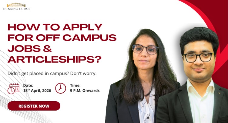 How to Apply for Off-Campus Jobs & Articleships