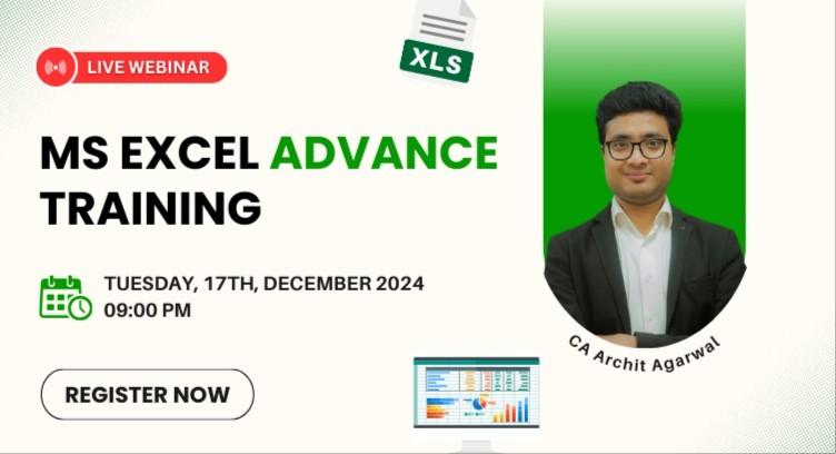MS Excel Advance Training