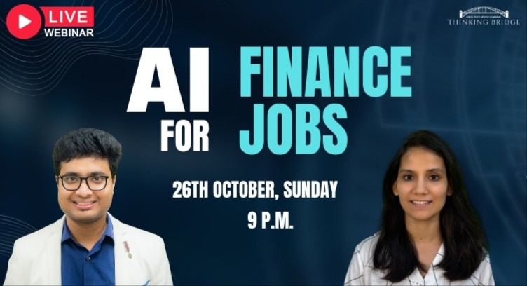 AI for Finance Jobs - Live Webinar With Experts