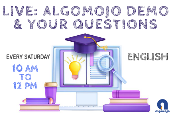 Live: Algomojo Demo & Your Questions