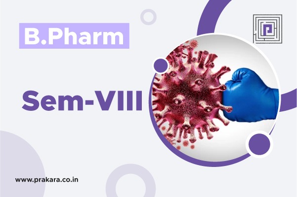 B.Pharm Sem-VIII