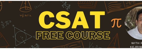 CSAT Free Course 2023
