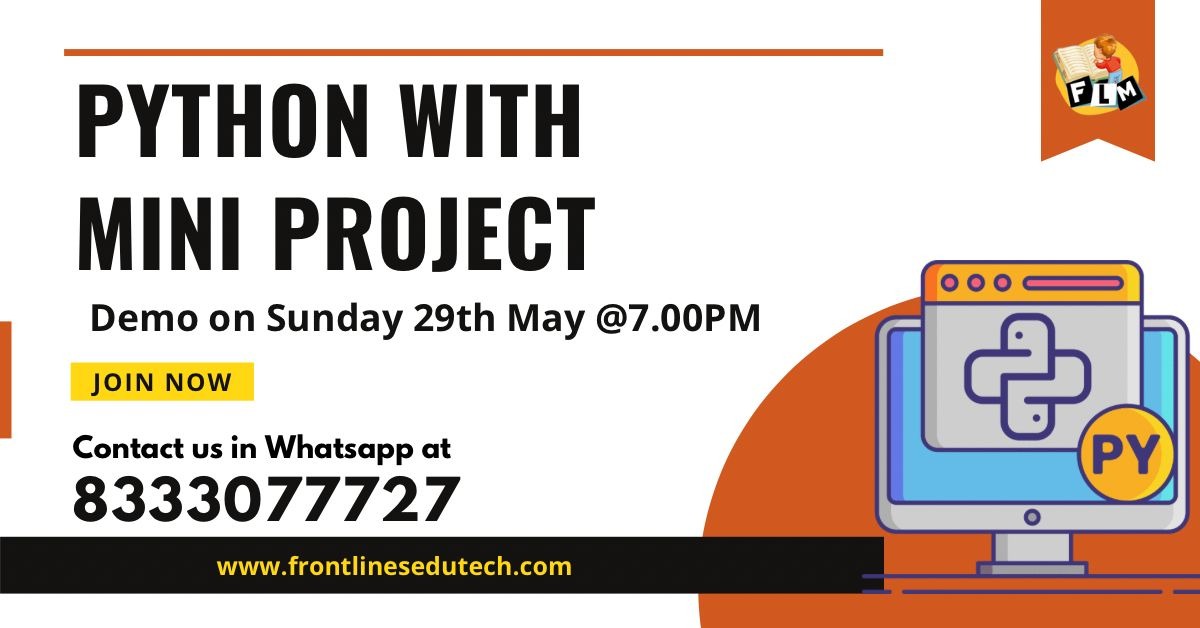 Learn Python With Realtime Project Online Training in Telugu by Python ...