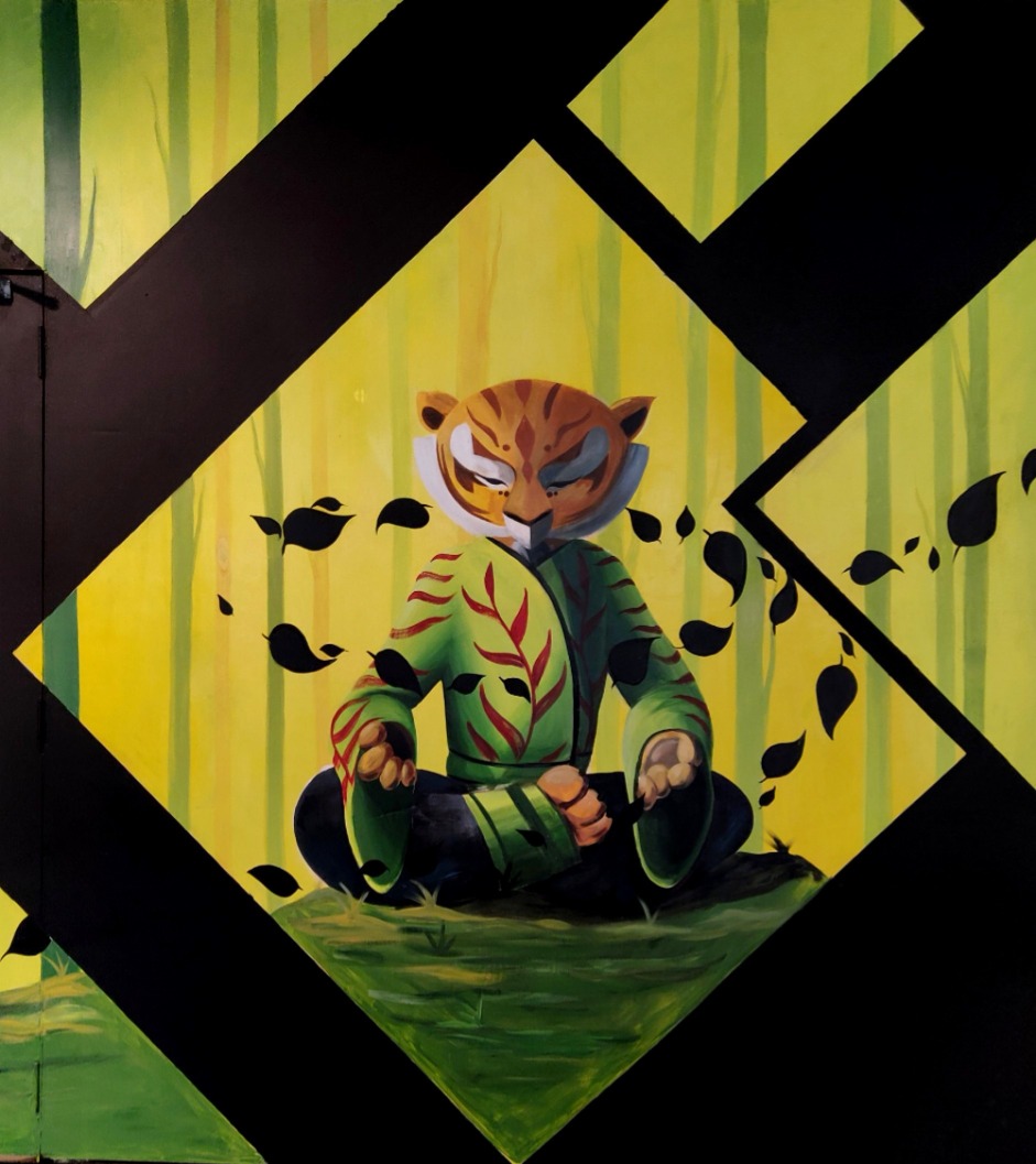 Meditation (size: 20ft x 7ft)
