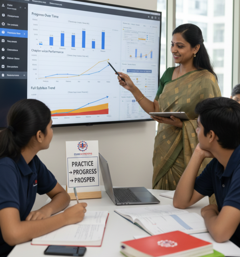 Progress charts and improvement over time