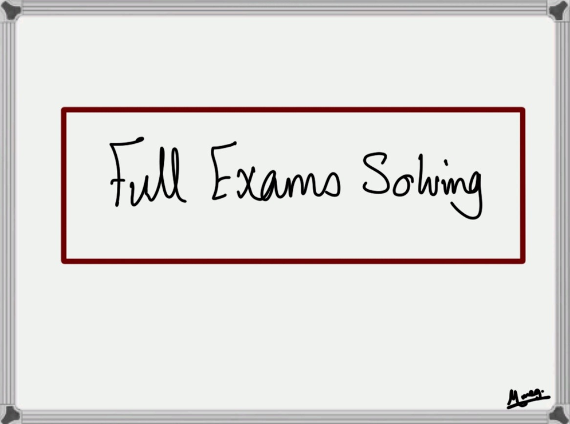 Full Exams Solving