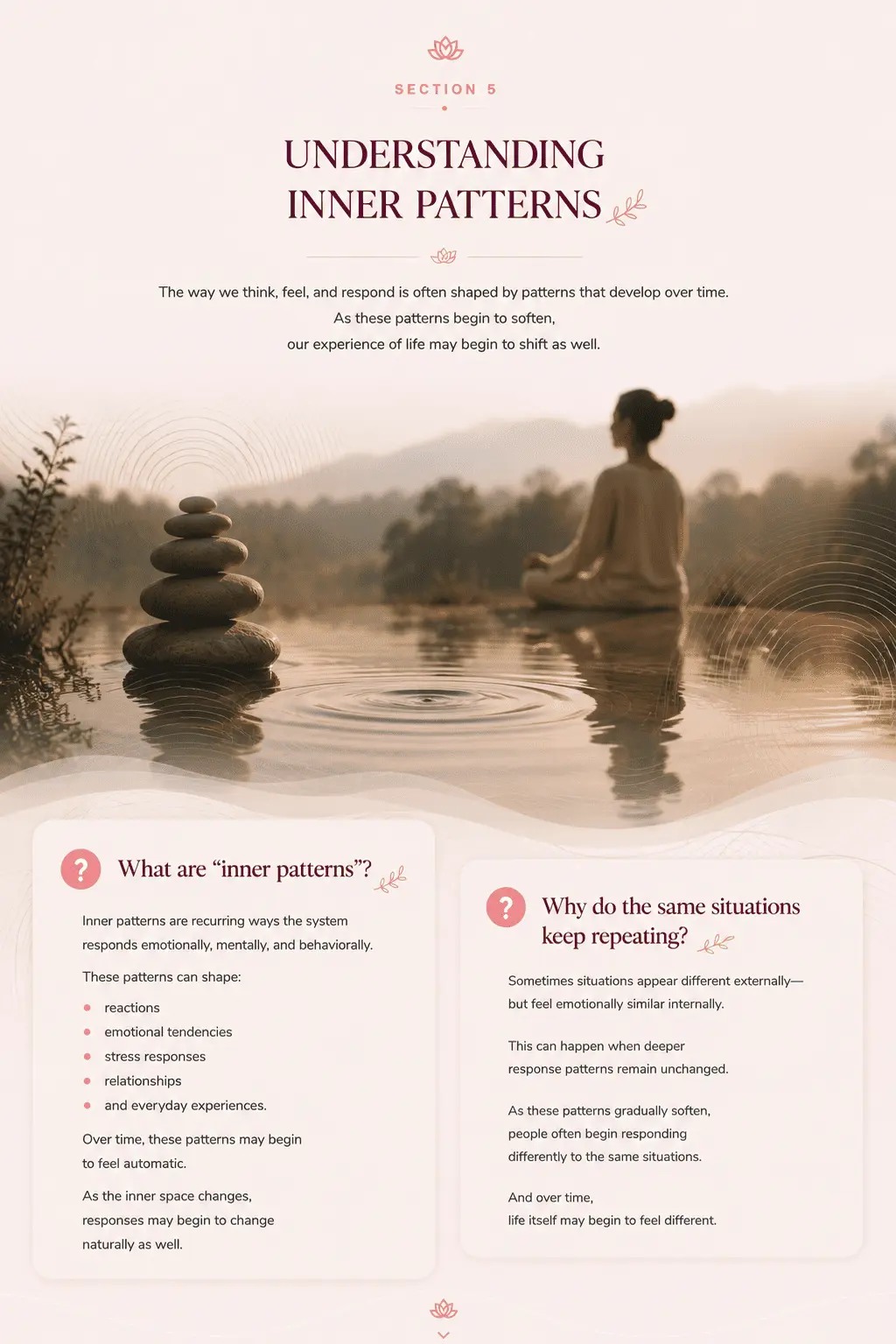 Illustration answering whether Alpha Healing Meditation can be practised every day, explaining the role of regular listening, consistent practice, and gradual personal transformation over time.