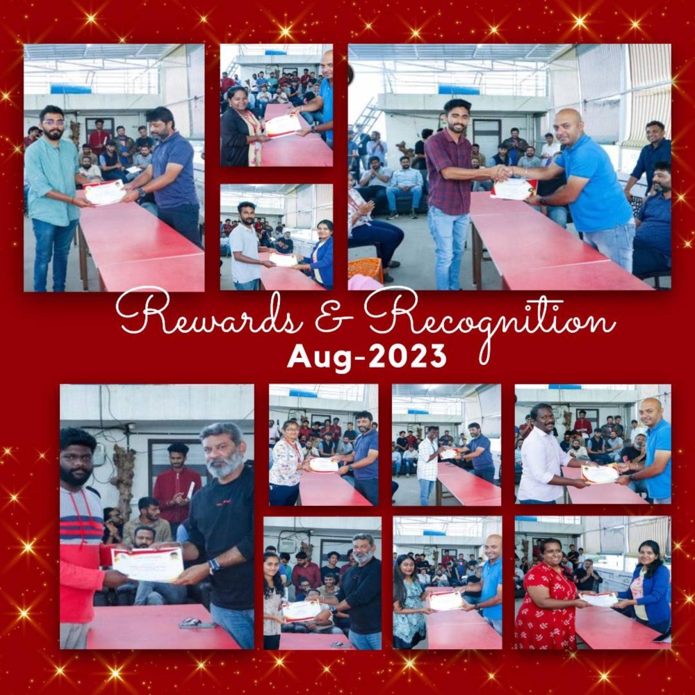 Udyog Bharat |Online Digital Marketing |100% Placement Assistance | Rewards and Recognition Event August - 2023