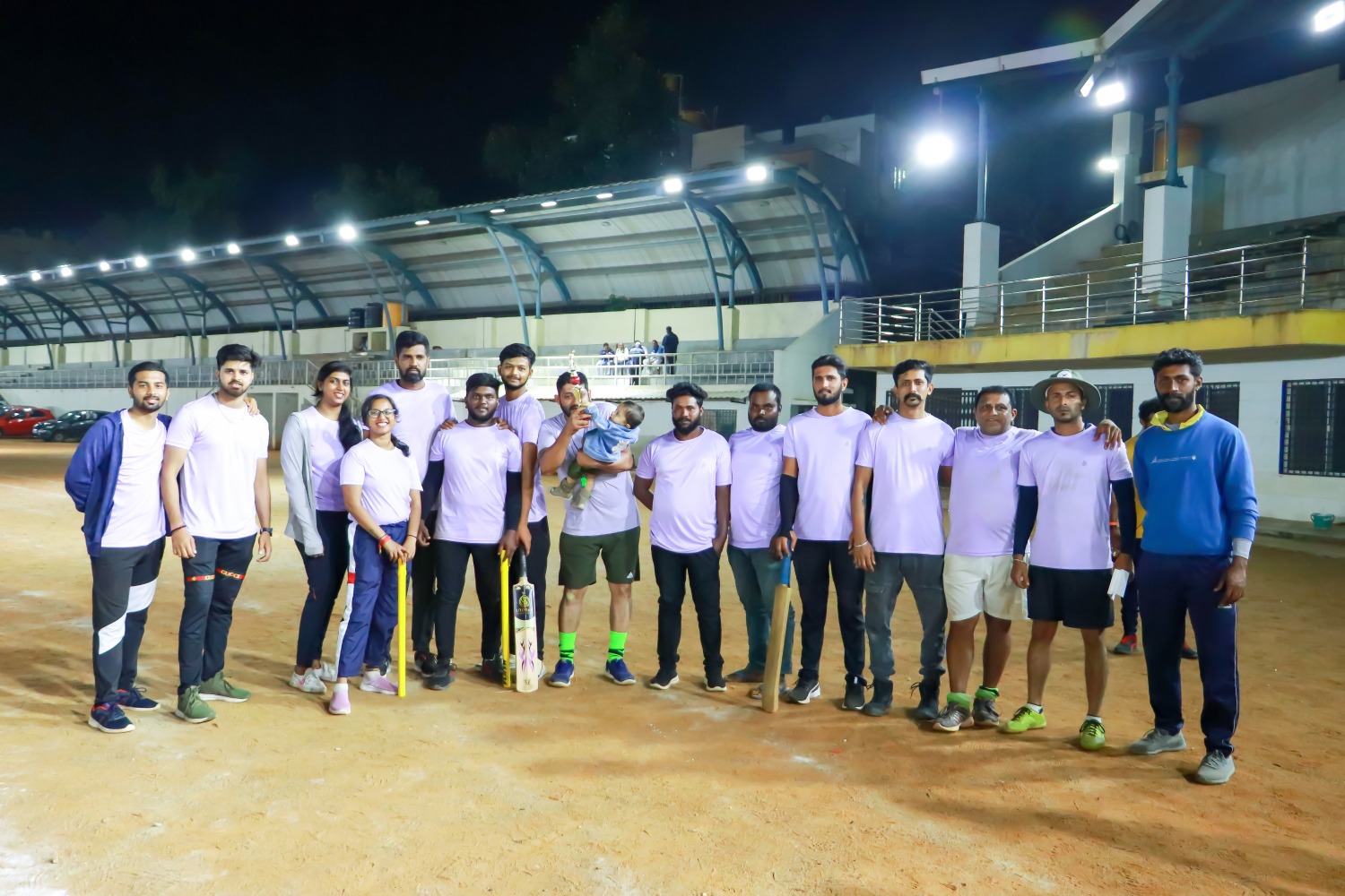 Friendly rivalry and camaraderie among participants at the Sports Meet