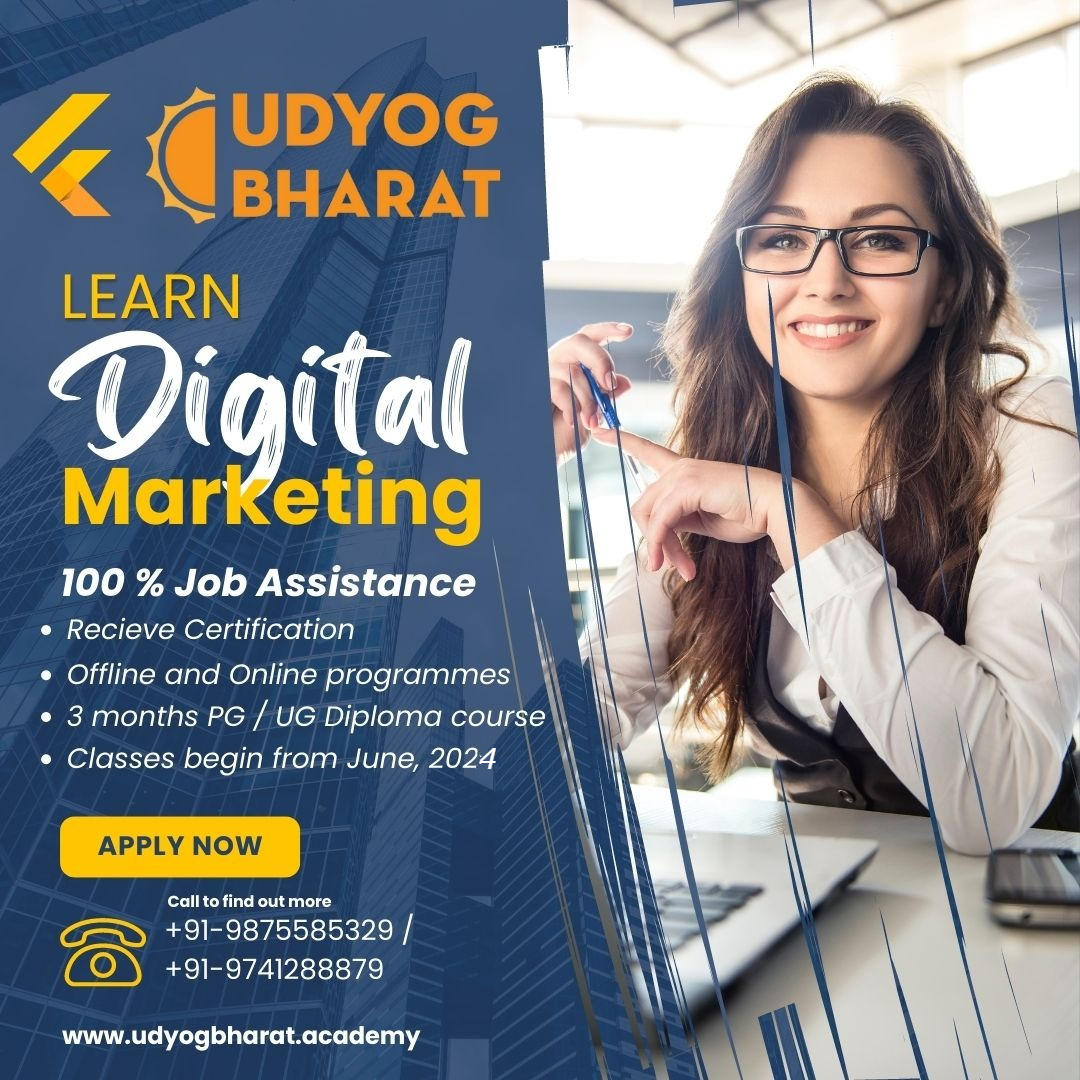 Learn Digital Marketing Course with 100% placement assistance