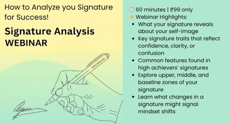 How to Analyze your Signature for Success!