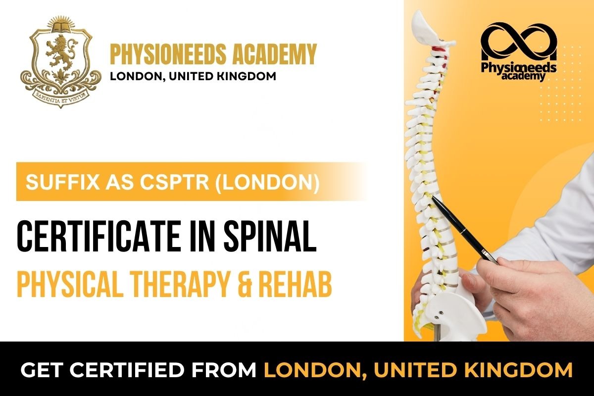 Online Certificate Course in Spine Physiotherapy and Rehab