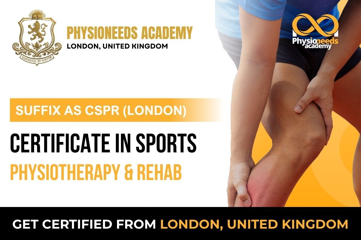 Online Certificate Course in Sports Physiotherapy and Rehab